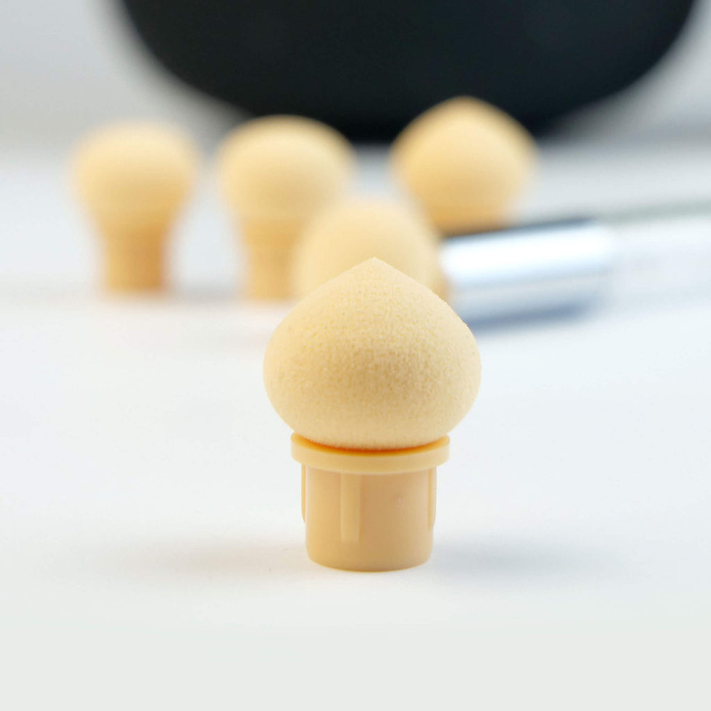 Ombre Brush with 4 Sponge Heads for Gradient Nails - Double Headed
