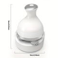 NNETM Rechargeable Electric USB Scalp Relax Device(White)