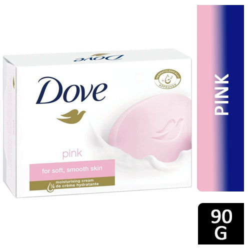 Dove Pink Soft & Smooth Skin Bar Care Moisturising Cream Face Body Bars-0
