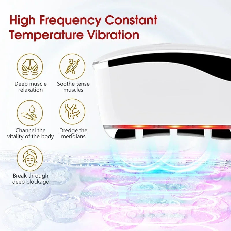 Dredging Meridian roller Brush: Electric V-face Lifting Beauty Instrument