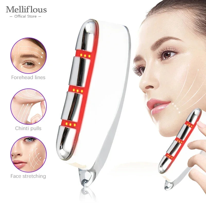 Dredging Meridian roller Brush: Electric V-face Lifting Beauty Instrument