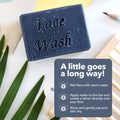 Charcoal Face Wash Bar | Natural Detoxifying Facial Cleanser | Vegan, Plastic-Free Skincare for All Skin Types