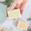 Cocoa Butter Face Wash Bar | Fragrance-Free Natural Facial Cleanser | Vegan, Plastic-Free Skincare for Sensitive Skin