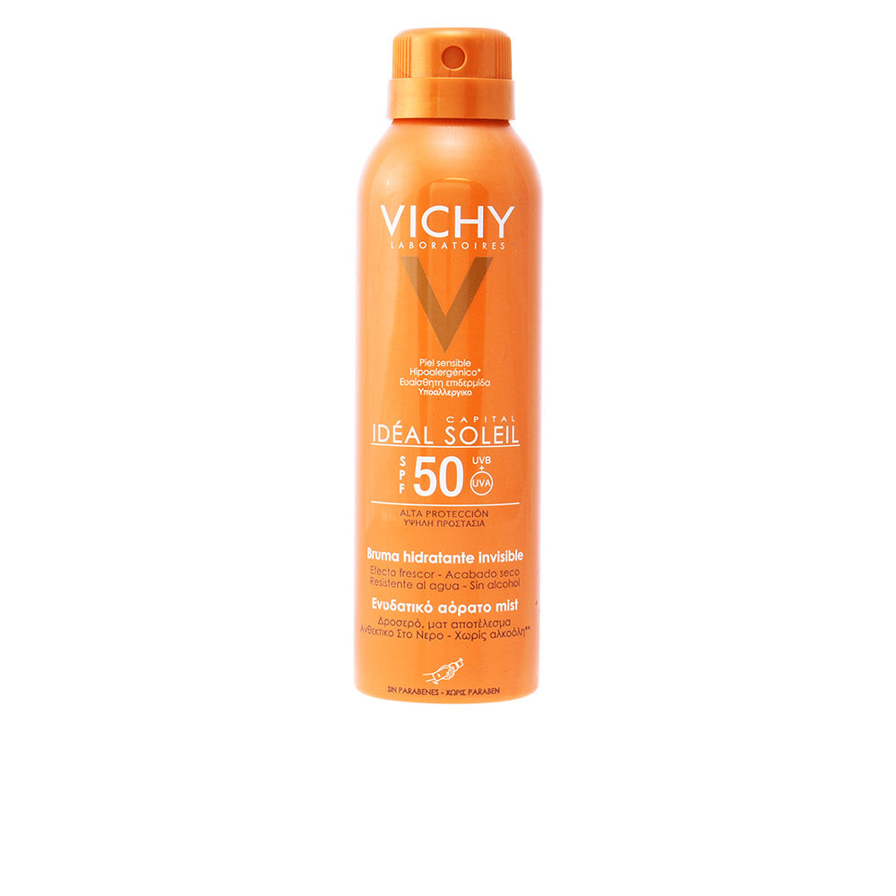 CAPITAL SOLEIL invisible dry touch protective spray SPF50+ 200 ml